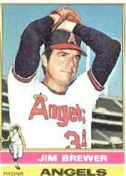 1976 Topps Baseball Cards      459     Jim Brewer